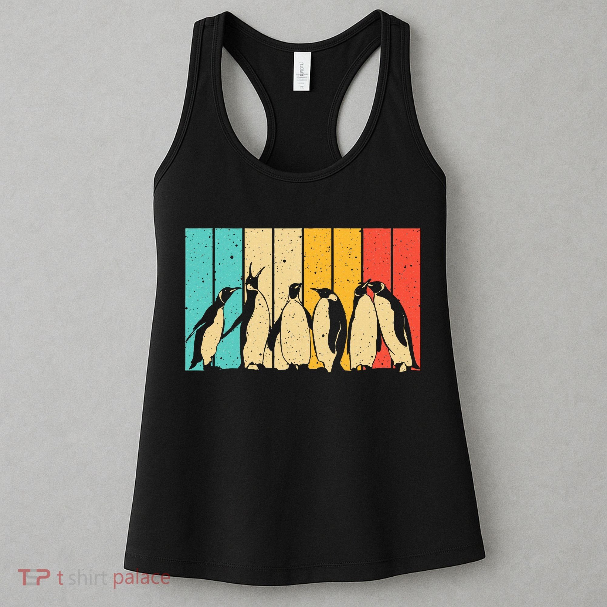Cute Penguin Art Bird Zoologist Penguin Lovers Women's Tank Top