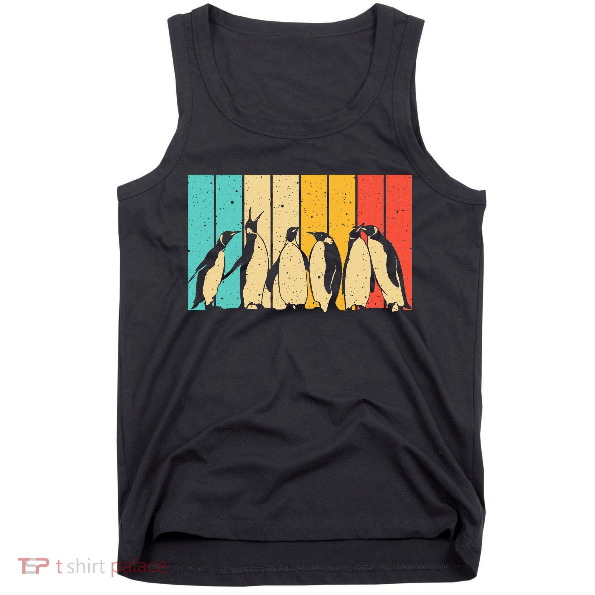 Cute Penguin Art Bird Zoologist Penguin Lovers Tank Top