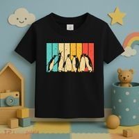 Cute Penguin Art Bird Zoologist Penguin Lovers Toddler T-Shirt thumb 3
