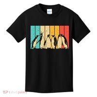 Cute Penguin Art Bird Zoologist Penguin Lovers Kids T-Shirt thumb 0