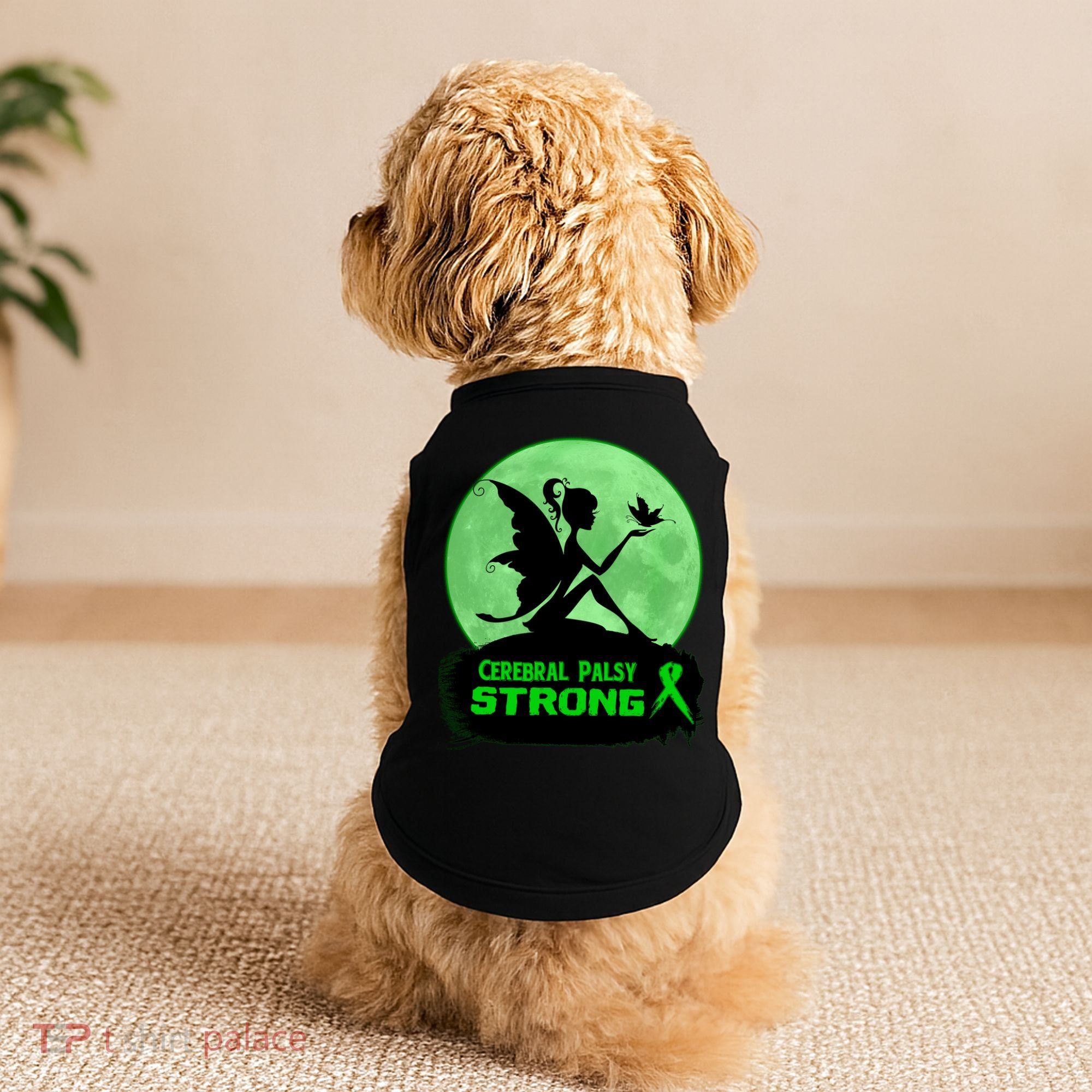 Cerebral Palsy Awareness Gift Doggie Tank