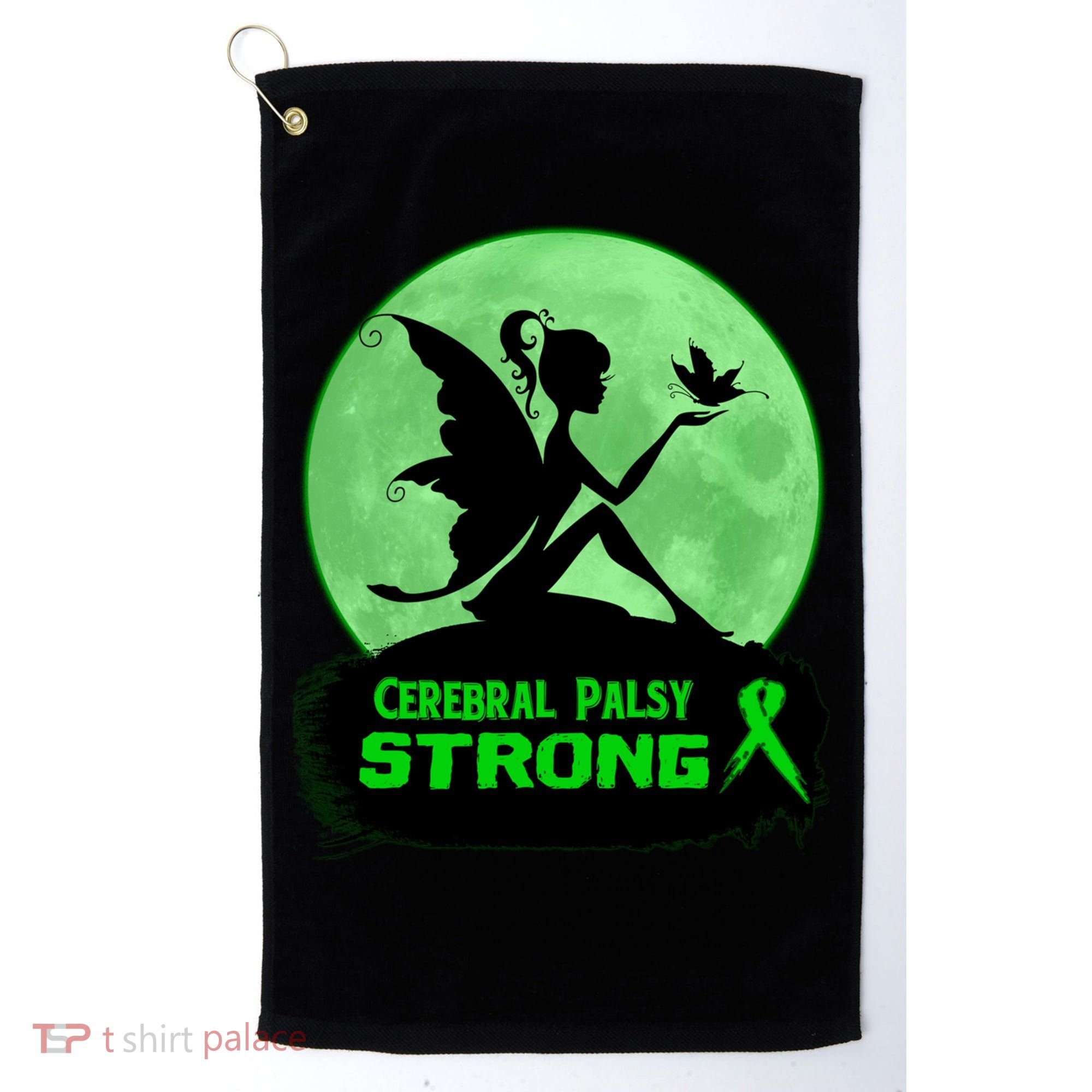 Cerebral Palsy Awareness Gift Golf Towel