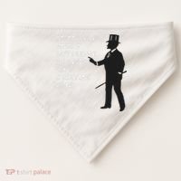 Circus Pt Barnum Ringmaster Quote No One Ever Made USA-Made Doggie Bandana thumb 0
