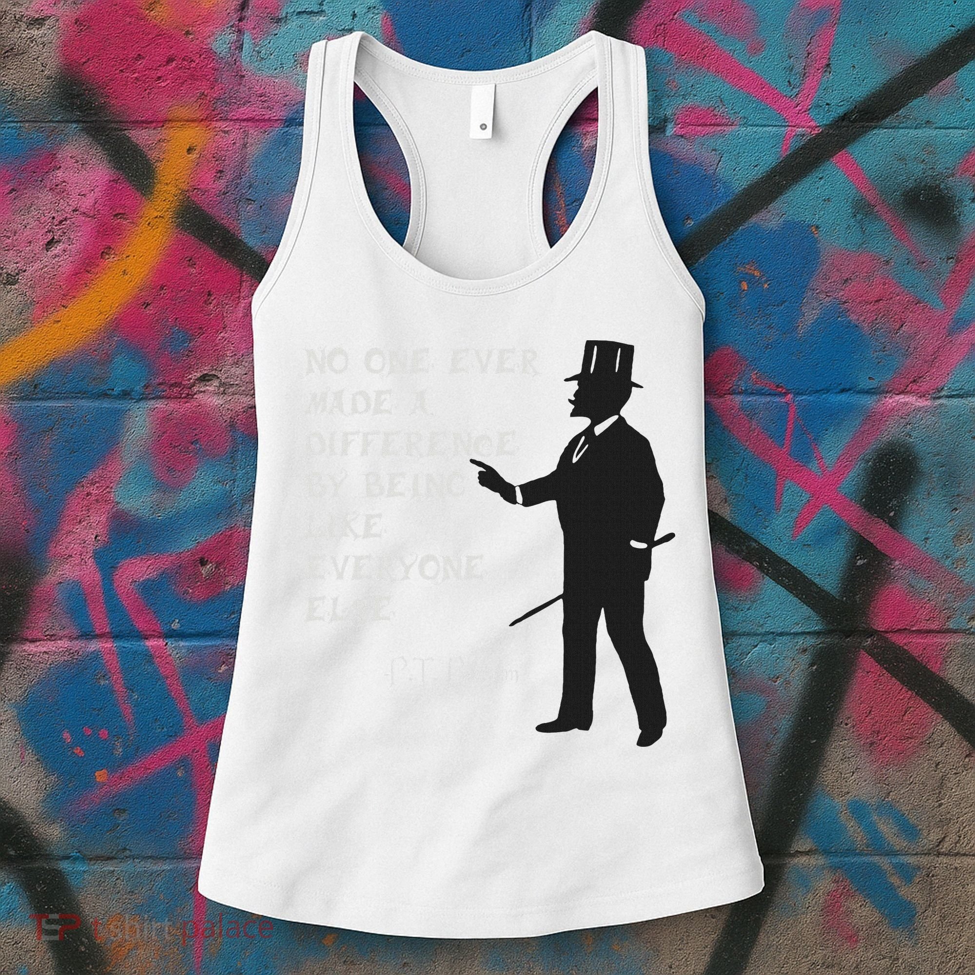 Circus Pt Barnum Ringmaster Quote No One Ever Made Women's Tank Top