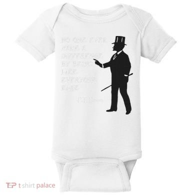 Circus Pt Barnum Ringmaster Quote No One Ever Made Baby Bodysuit
