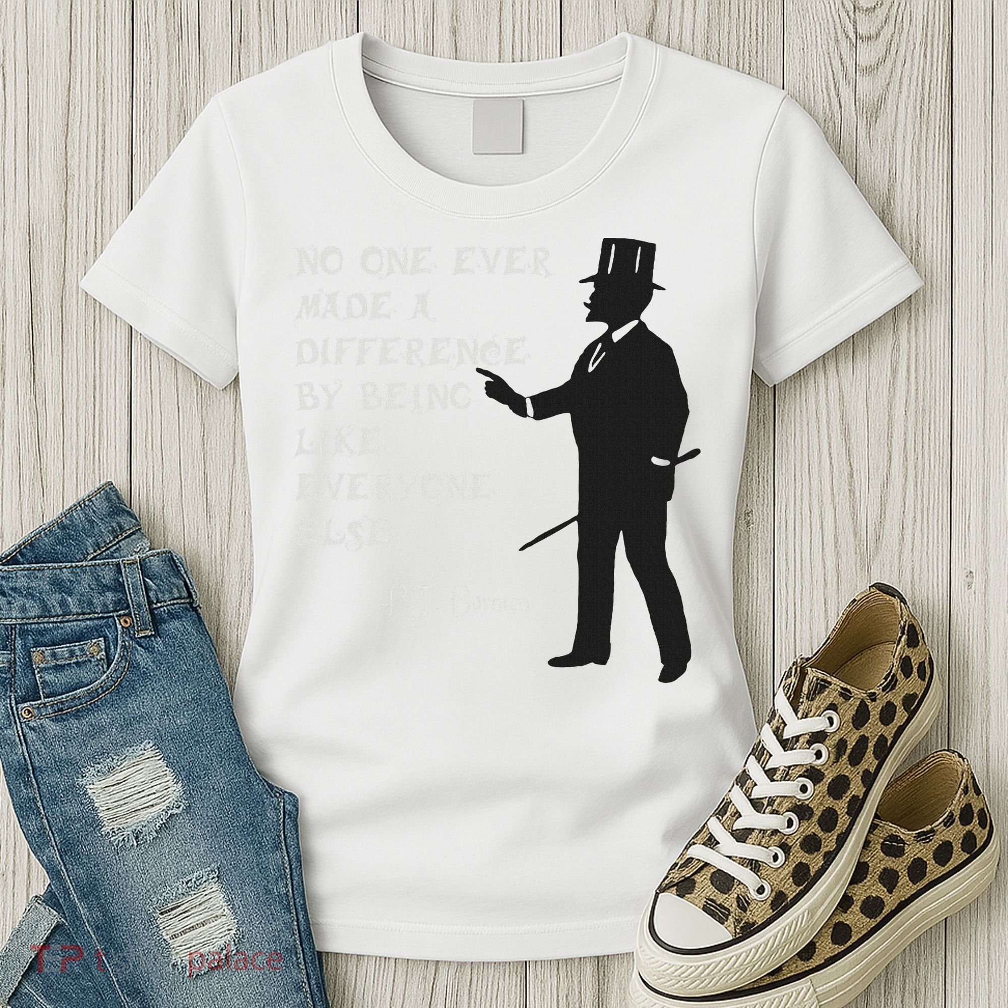 Circus Pt Barnum Ringmaster Quote No One Ever Made Women's T-Shirt