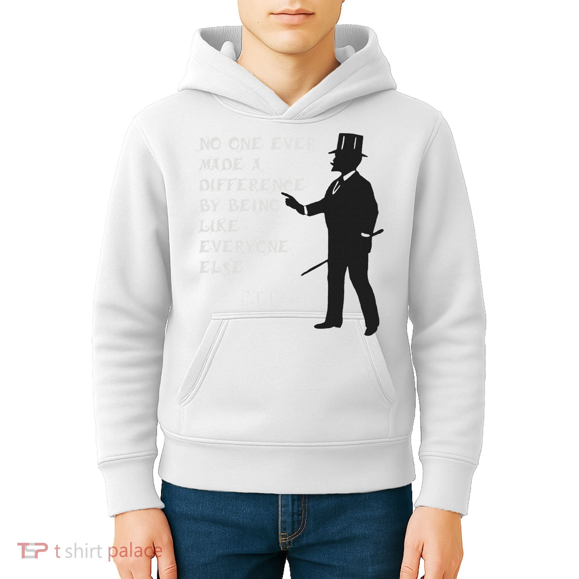 Circus Pt Barnum Ringmaster Quote No One Ever Made Kids Hoodie