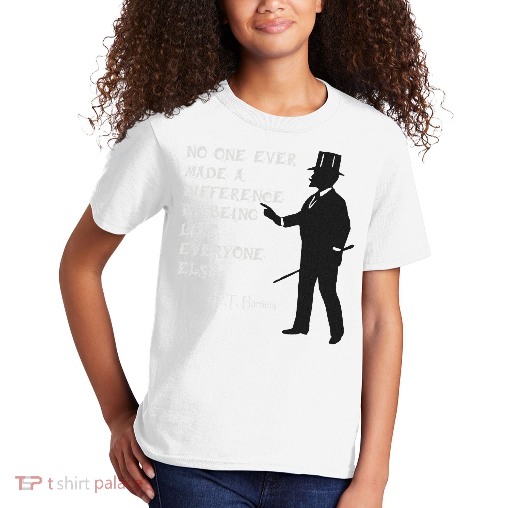 Circus Pt Barnum Ringmaster Quote No One Ever Made Kids T-Shirt