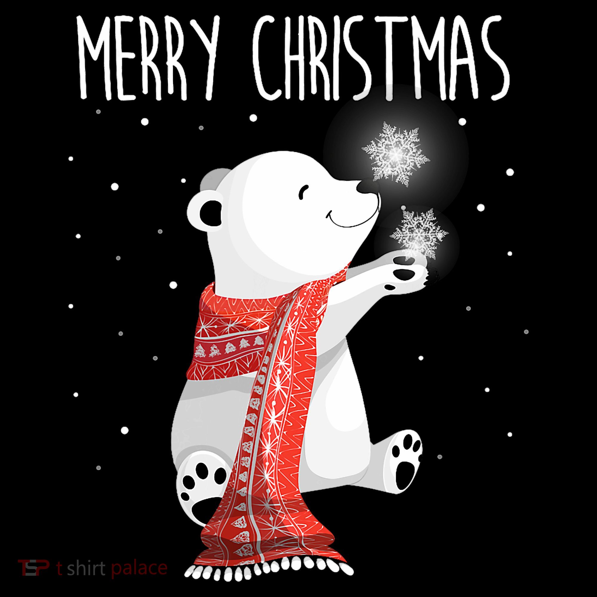 Cute Polar Bear Scarf Merry Christmas Xmas Holidays Gift Coffee Mug