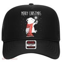 Cute Polar Bear Scarf Merry Christmas Xmas Holidays Gift Hat thumb 0