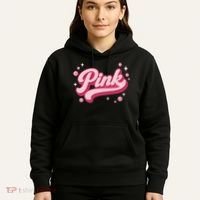 Cute Pink Bubble Logo Hoodie thumb 5