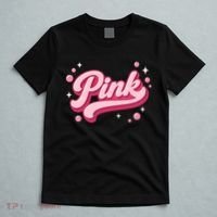 Cute Pink Bubble Logo T-Shirt thumb 5
