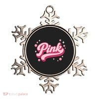 Cute Pink Bubble Logo Ornament thumb 0