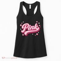 Cute Pink Bubble Logo Women's Tank Top thumb 0