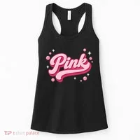 Cute Pink Bubble Logo Women's Tank Top thumb 0