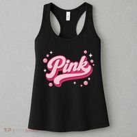 Cute Pink Bubble Logo Women's Tank Top thumb 3