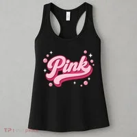 Cute Pink Bubble Logo Women's Tank Top thumb 3