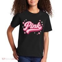 Cute Pink Bubble Logo Kids T-Shirt thumb 2