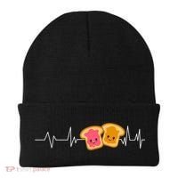 Cute Peanut Butter And Jelly Lover Great Gift Beanie thumb 0