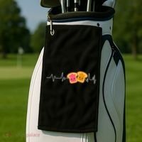 Cute Peanut Butter And Jelly Lover Great Gift Golf Towel thumb 2