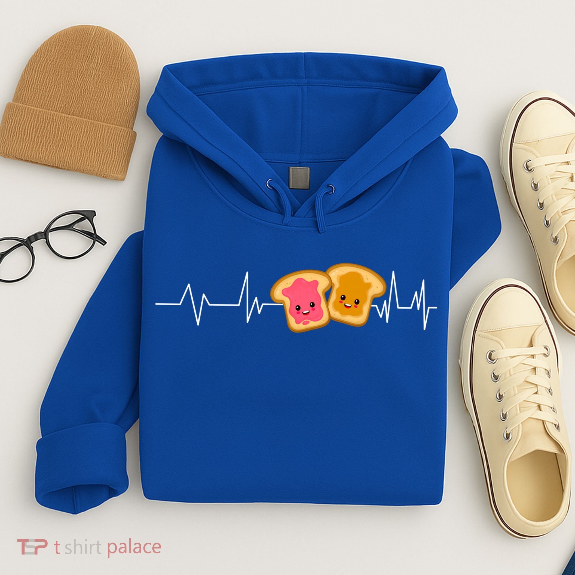 Cute Peanut Butter And Jelly Lover Great Gift Hoodie