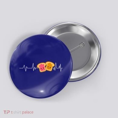 Cute Peanut Butter And Jelly Lover Great Gift Button