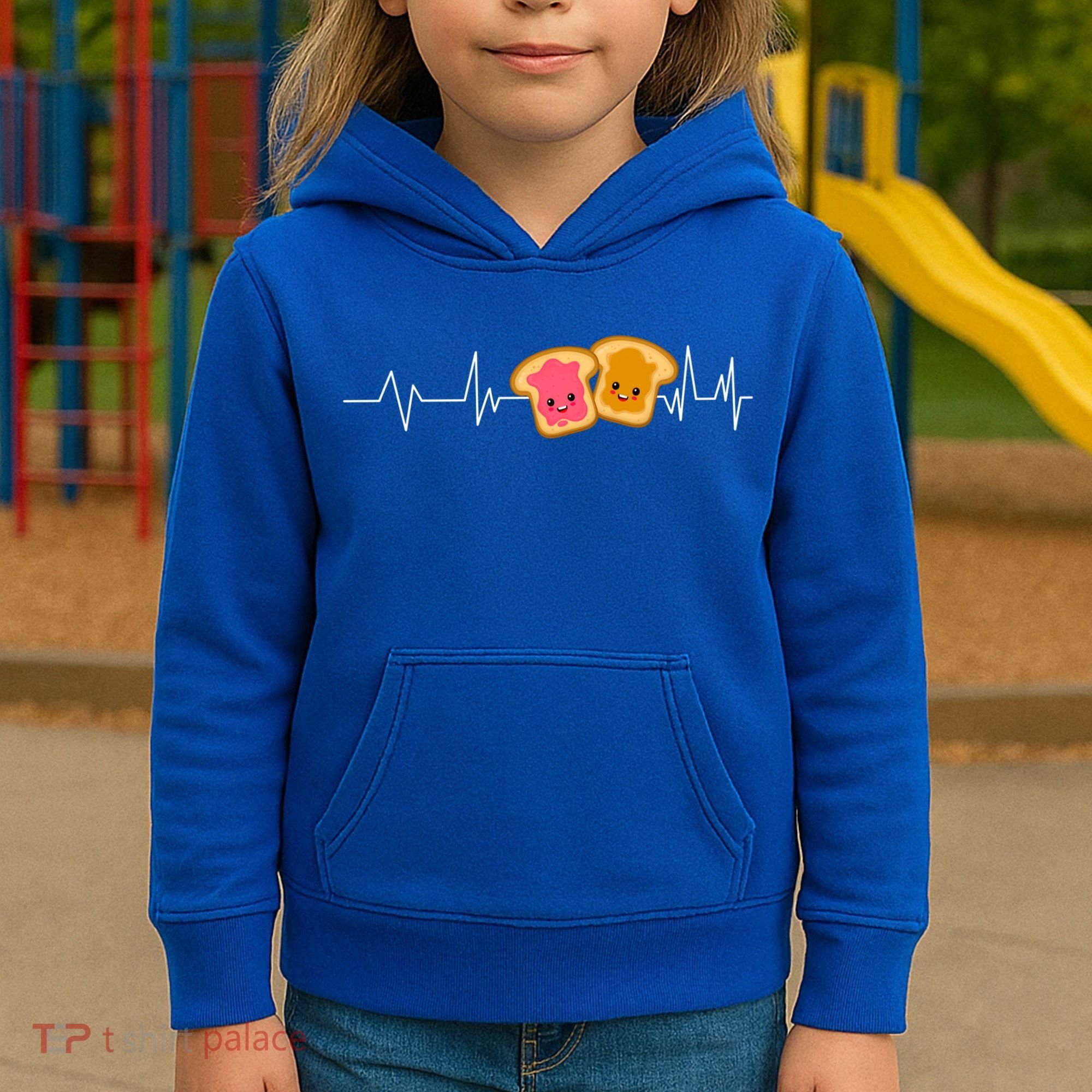 Cute Peanut Butter And Jelly Lover Great Gift Kids Hoodie
