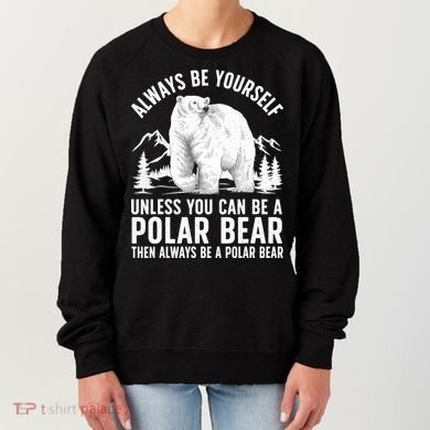 Cool Polar Bear Design For Animal Polar Bear Lover Women's Sweatshirt