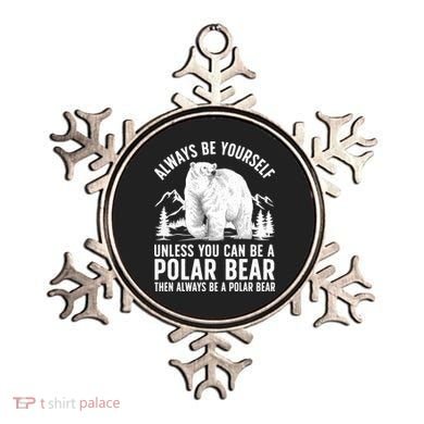 Cool Polar Bear Design For Animal Polar Bear Lover Ornament