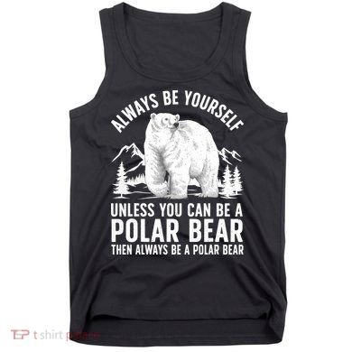 Cool Polar Bear Design For Animal Polar Bear Lover Tank Top
