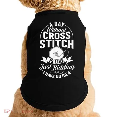 Counted Pattern Beginner Alphabet Needle Doggie Tank