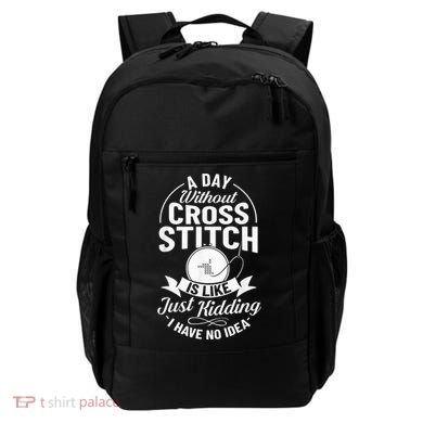 Counted Pattern Beginner Alphabet Needle Backpack