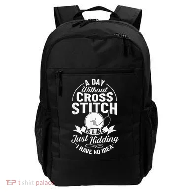 Counted Pattern Beginner Alphabet Needle Backpack