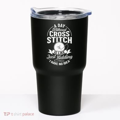 Counted Pattern Beginner Alphabet Needle Tumbler