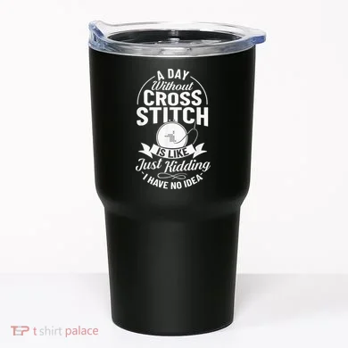Counted Pattern Beginner Alphabet Needle Tumbler