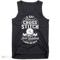 Counted Pattern Beginner Alphabet Needle Tank Top thumb 0