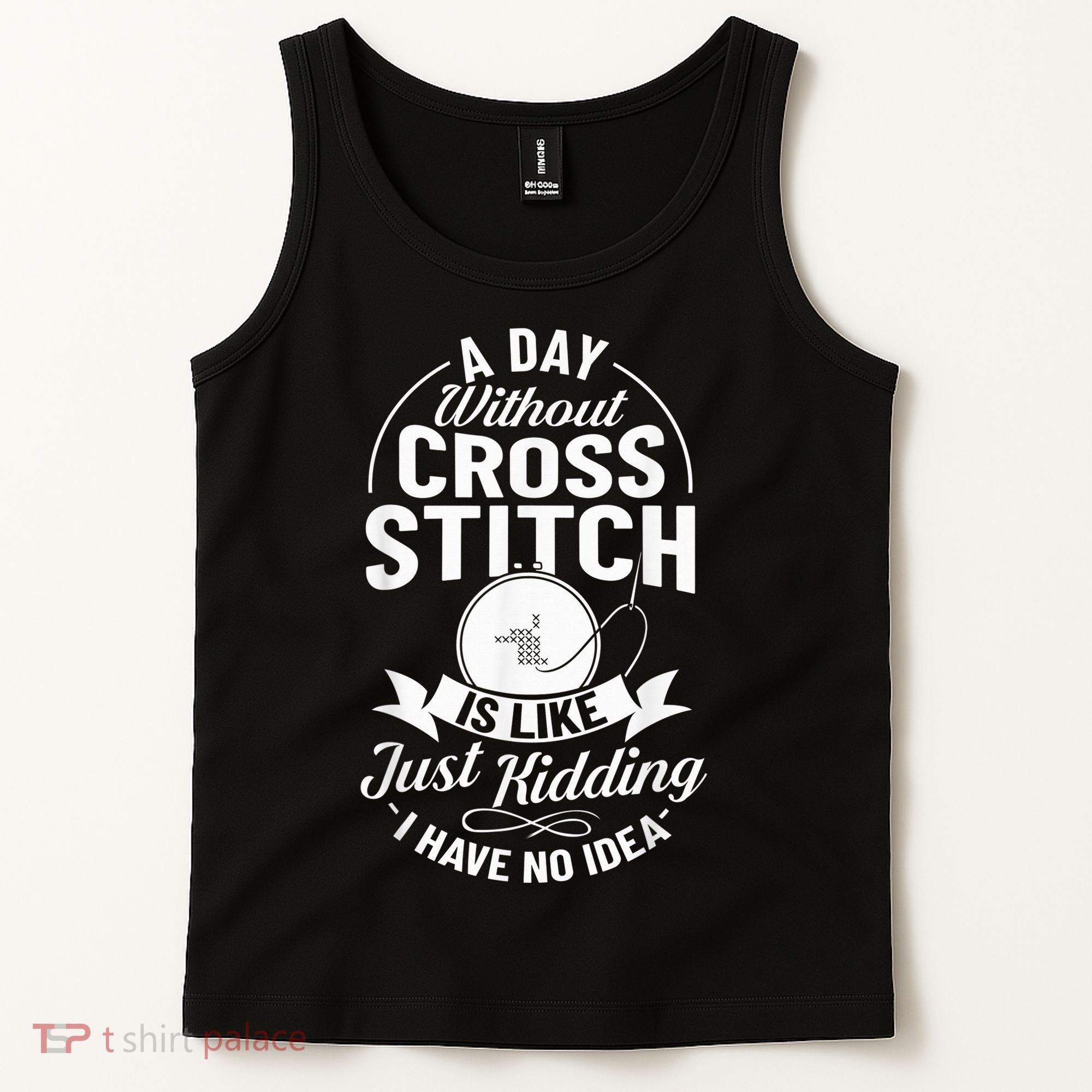 Counted Pattern Beginner Alphabet Needle Tank Top