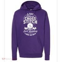 Counted Pattern Beginner Alphabet Needle Hoodie thumb 0