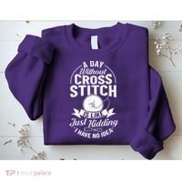 Counted Pattern Beginner Alphabet Needle Sweatshirt thumb 2