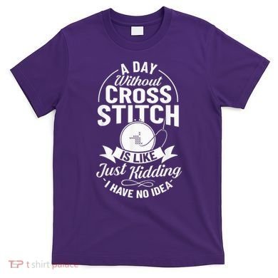 Counted Pattern Beginner Alphabet Needle T-Shirt