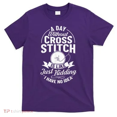 Counted Pattern Beginner Alphabet Needle T-Shirt