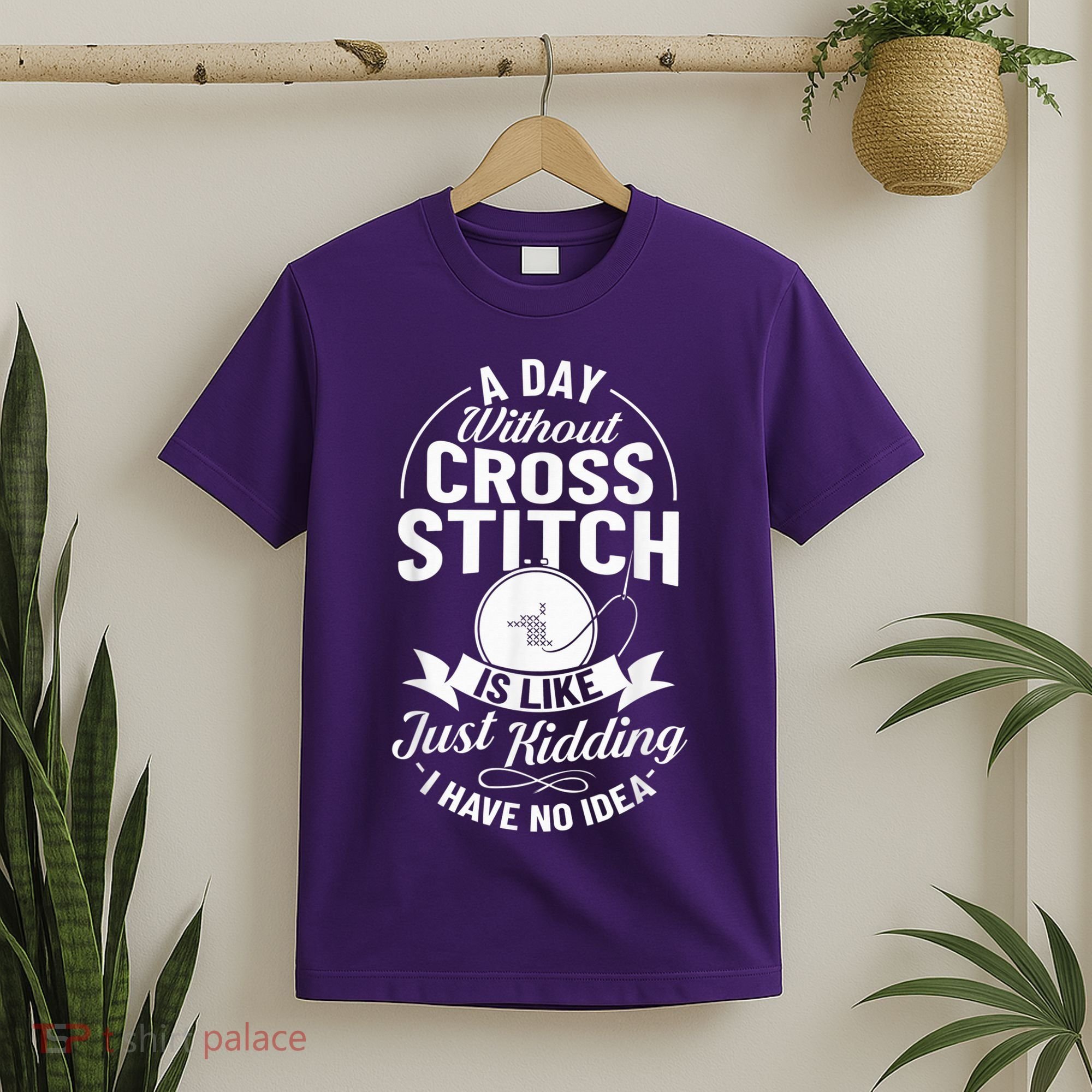 Counted Pattern Beginner Alphabet Needle T-Shirt