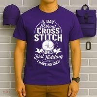 Counted Pattern Beginner Alphabet Needle T-Shirt thumb 6
