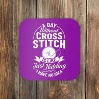 Counted Pattern Beginner Alphabet Needle Coaster thumb 0