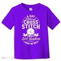 Counted Pattern Beginner Alphabet Needle Toddler T-Shirt thumb 0