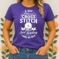 Counted Pattern Beginner Alphabet Needle Women's T-Shirt thumb 2