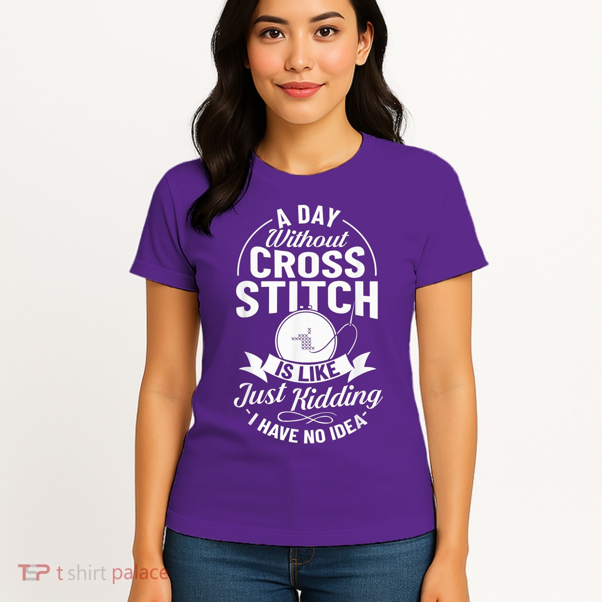 Counted Pattern Beginner Alphabet Needle Women's T-Shirt