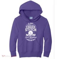 Counted Pattern Beginner Alphabet Needle Kids Hoodie thumb 0