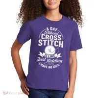 Counted Pattern Beginner Alphabet Needle Kids T-Shirt thumb 2