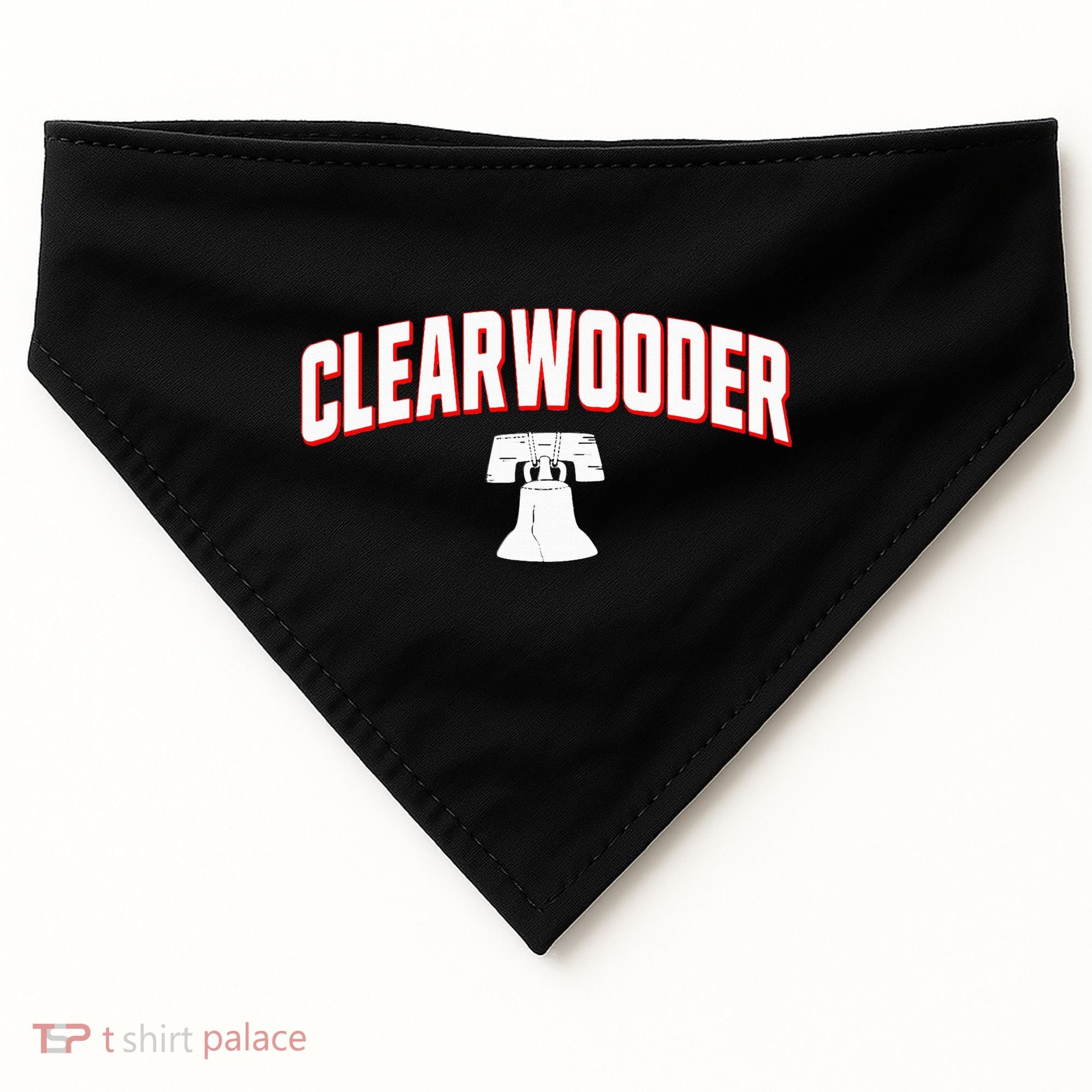 Clearwooder Philly Baseball Spring Training Souvenir USA-Made Doggie Bandana